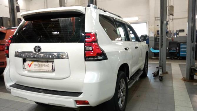 Toyota Land Cruiser Prado 150 Series Рестайлинг 2 с пробегом 2018 года, цена 5 149 000 рублей, 101381 км, внедорожник, Автокод Объявления