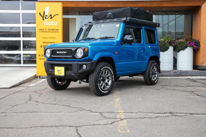 Suzuki Jimny IV с пробегом 2021 года, цена 1 727 000 рублей, 25100 км, внедорожник, Автокод Объявления