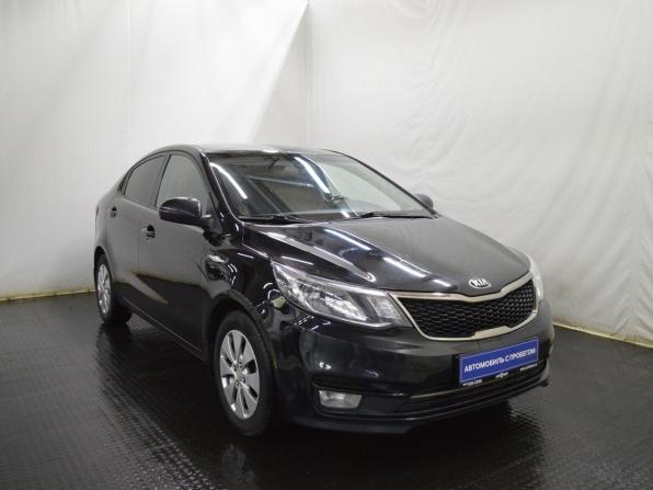 Kia Rio III Рестайлинг с пробегом 2017 года, цена 1 047 000 рублей, 102581 км, седан, Автокод Объявления
