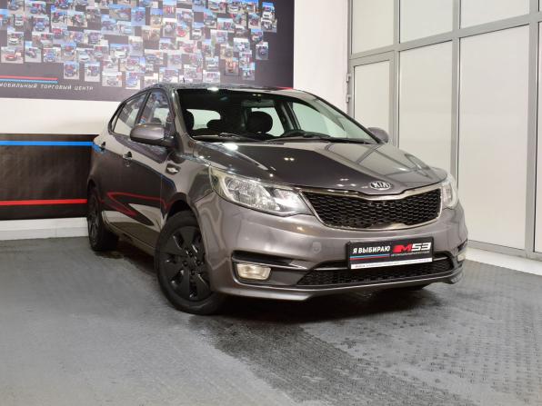Kia Rio III Рестайлинг с пробегом 2015 года, цена 1 159 995 рублей, 123093 км, хэтчбек, Автокод Объявления