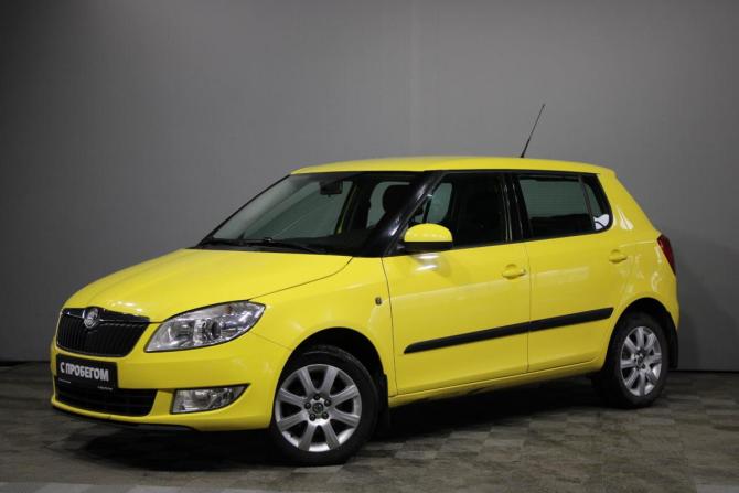 Skoda Fabia II Рестайлинг с пробегом 2010 года, цена 625 000 рублей, 141000 км, хэтчбек, Автокод Объявления