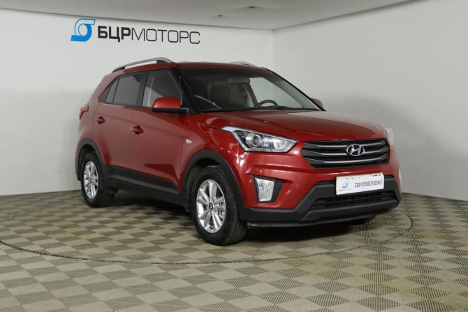 Hyundai Creta I с пробегом 2018 года, цена 1 899 990 рублей, 105066 км, внедорожник, Автокод Объявления