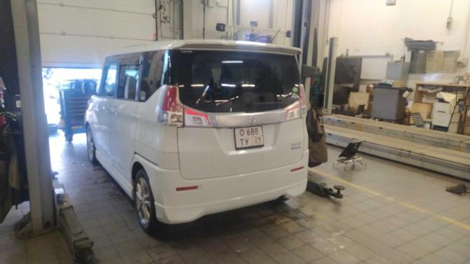 Suzuki Solio III с пробегом 2015 года, цена 780 000 рублей, 146877 км, минивэн, Автокод Объявления