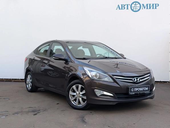 Hyundai Solaris I Рестайлинг с пробегом 2016 года, цена 960 300 рублей, 165598 км, седан, Автокод Объявления