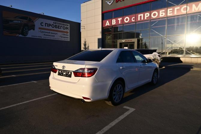Toyota Camry VII (XV50) Рестайлинг 2 с пробегом 2017 года, цена 2 345 000 рублей, 92823 км, седан, Автокод Объявления