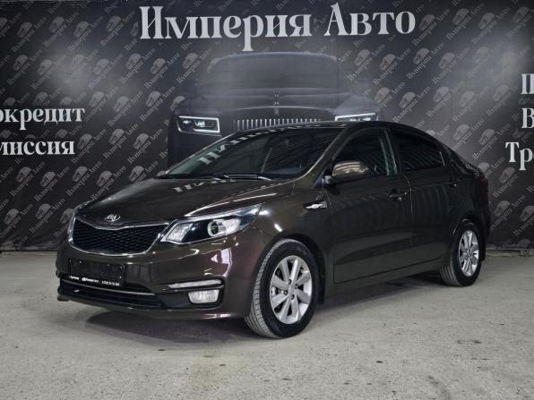 Kia Rio III Рестайлинг с пробегом 2016 года, цена 975 000 рублей, 133000 км, седан, Автокод Объявления