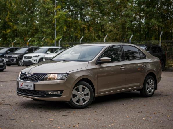 Skoda Rapid I Рестайлинг с пробегом 2019 года, цена 1 350 000 рублей, 55103 км, лифтбек, Автокод Объявления