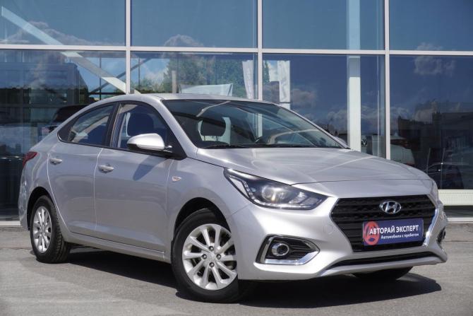 Hyundai Solaris II с пробегом 2019 года, цена 1 313 000 рублей, 168350 км, седан, Автокод Объявления