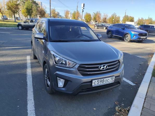 Hyundai Creta I с пробегом 2019 года, цена 1 800 000 рублей, 122023 км, внедорожник, Автокод Объявления