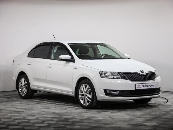 Skoda Rapid I Рестайлинг с пробегом 2019 года, цена 1 119 000 рублей, 113073 км, лифтбек, Автокод Объявления