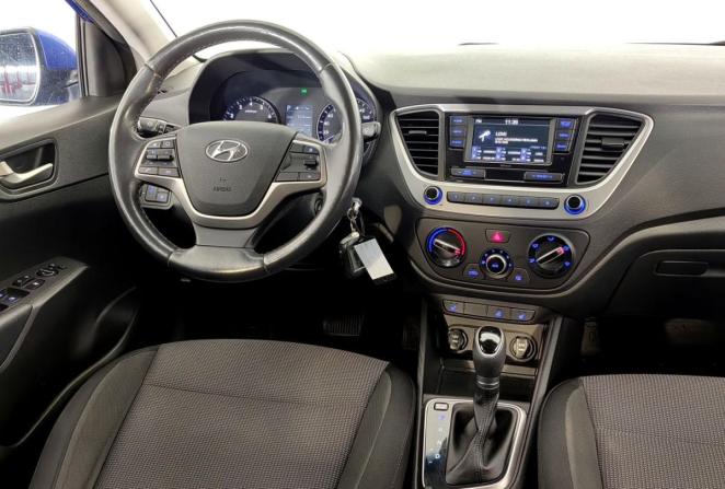 Hyundai Solaris I Рестайлинг с пробегом 2017 года, цена 1 380 000 рублей, 97185 км, седан, Автокод Объявления