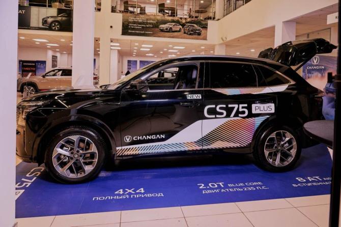 Новый Changan CS75 Plus IV 2025 года, цена 4 339 900 рублей, внедорожник, Автокод Объявления