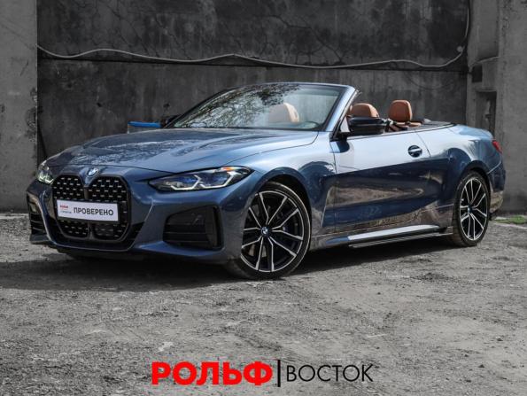 BMW 4 серии G22 G23 G26 с пробегом 2021 года, цена 7 200 000 рублей, 42851 км, кабриолет, Автокод Объявления