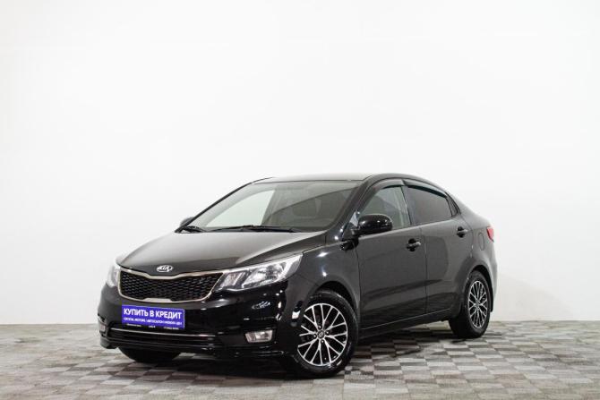 Kia Rio III Рестайлинг с пробегом 2017 года, цена 1 229 000 рублей, 86200 км, седан, Автокод Объявления