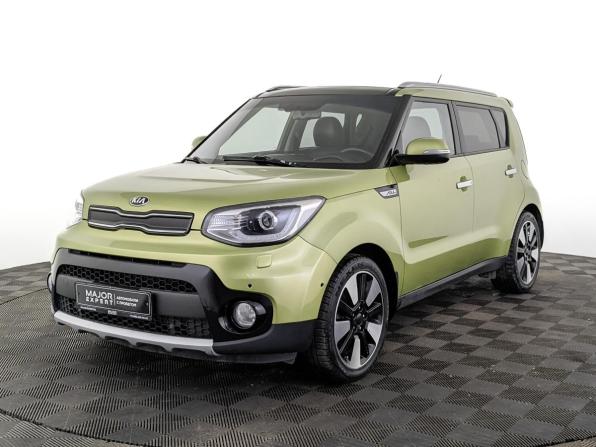 Kia Soul II Рестайлинг с пробегом 2017 года, цена 1 495 000 рублей, 107053 км, хэтчбек, Автокод Объявления