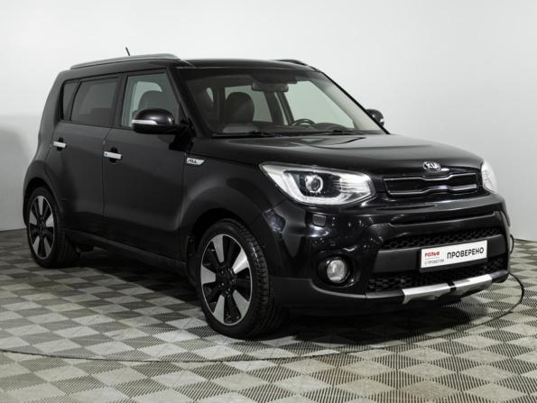 Kia Soul II Рестайлинг с пробегом 2017 года, цена 1 544 777 рублей, 190109 км, хэтчбек, Автокод Объявления