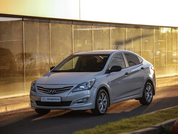 Hyundai Solaris I Рестайлинг с пробегом 2015 года, цена 889 777 рублей, 222000 км, седан, Автокод Объявления