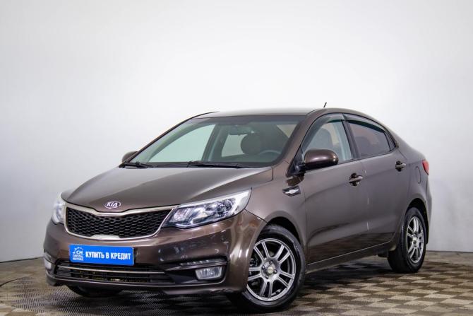 Kia Rio III Рестайлинг с пробегом 2016 года, цена 1 129 000 рублей, 190000 км, седан, Автокод Объявления