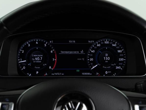 Volkswagen Golf VII Рестайлинг с пробегом 2019 года, цена 2 491 046 рублей, 103058 км, универсал, Автокод Объявления