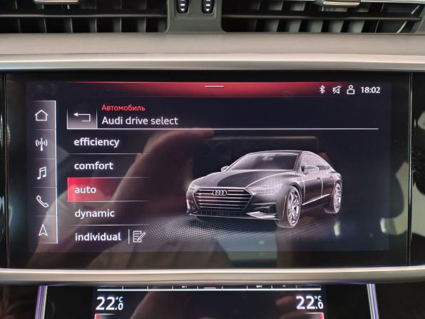 Audi A7 II (4K) с пробегом 2021 года, цена 5 700 000 рублей, 65612 км, лифтбек, Автокод Объявления