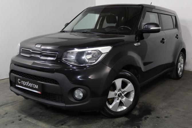 Kia Soul II Рестайлинг с пробегом 2018 года, цена 1 449 000 рублей, 105000 км, хэтчбек, Автокод Объявления
