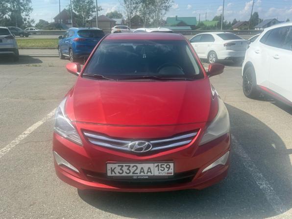 Hyundai Solaris I Рестайлинг с пробегом 2015 года, цена 975 000 рублей, 164631 км, седан, Автокод Объявления
