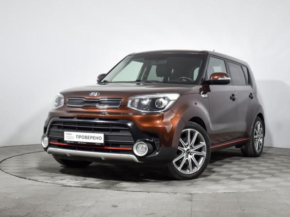 Kia Soul II Рестайлинг с пробегом 2017 года, цена 1 350 000 рублей, 92359 км, хэтчбек, Автокод Объявления