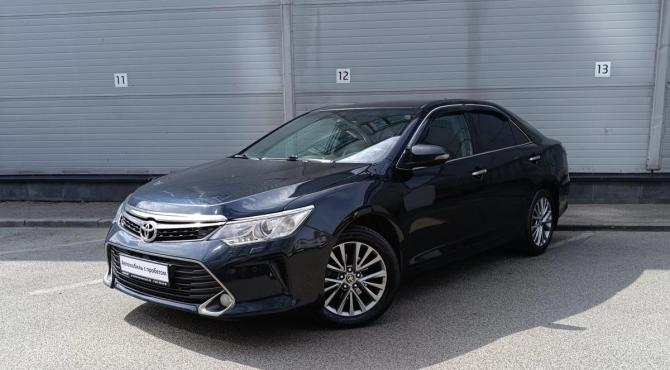 Toyota Camry VII (XV50) Рестайлинг с пробегом 2016 года, цена 1 759 000 рублей, 231007 км, седан, Автокод Объявления