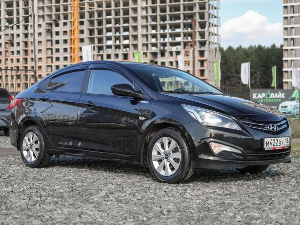 Hyundai Solaris I Рестайлинг с пробегом 2016 года, цена 1 069 000 рублей, 120722 км, седан, Автокод Объявления