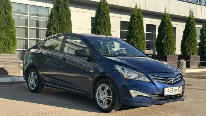 Hyundai Solaris I Рестайлинг с пробегом 2014 года, цена 870 000 рублей, 127042 км, седан, Автокод Объявления