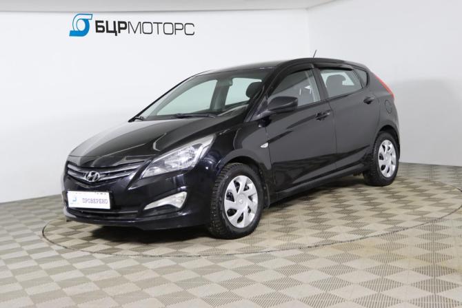 Hyundai Solaris I Рестайлинг с пробегом 2015 года, цена 939 990 рублей, 98538 км, хэтчбек, Автокод Объявления