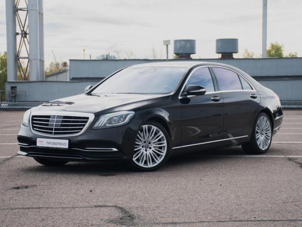 Mercedes-Benz S-Класс VI (W222 C217) Рестайлинг с пробегом 2018 года, цена 5 488 560 рублей, 174335 км, седан, Автокод Объявления