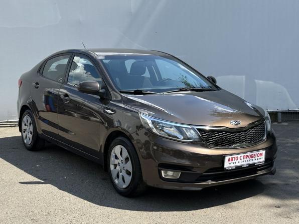 Kia Rio III Рестайлинг с пробегом 2015 года, цена 960 000 рублей, 100640 км, седан, Автокод Объявления