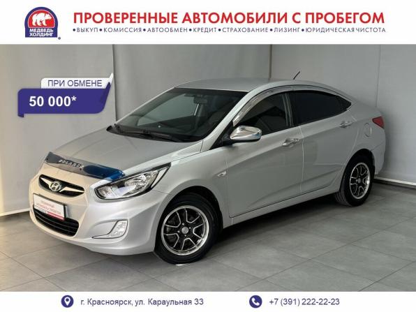 Hyundai Solaris I с пробегом 2011 года, цена 885 000 рублей, 76666 км, седан, Автокод Объявления