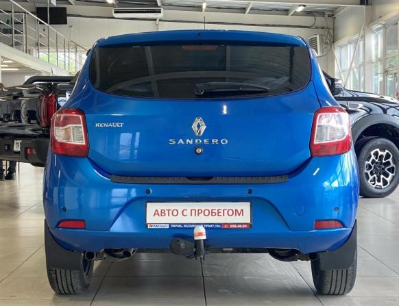 Renault Sandero II с пробегом 2015 года, цена 798 000 рублей, 126600 км, хэтчбек, Автокод Объявления