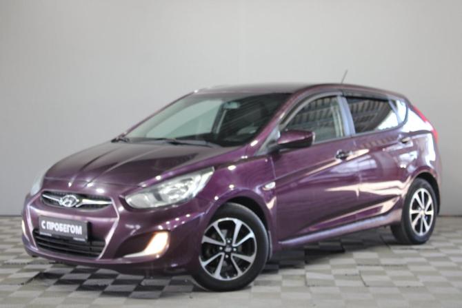 Hyundai Solaris I с пробегом 2011 года, цена 825 000 рублей, 161100 км, хэтчбек, Автокод Объявления