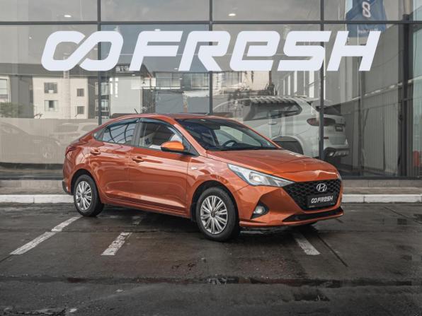 Hyundai Solaris II Рестайлинг с пробегом 2021 года, цена 1 510 000 рублей, 98142 км, седан, Автокод Объявления