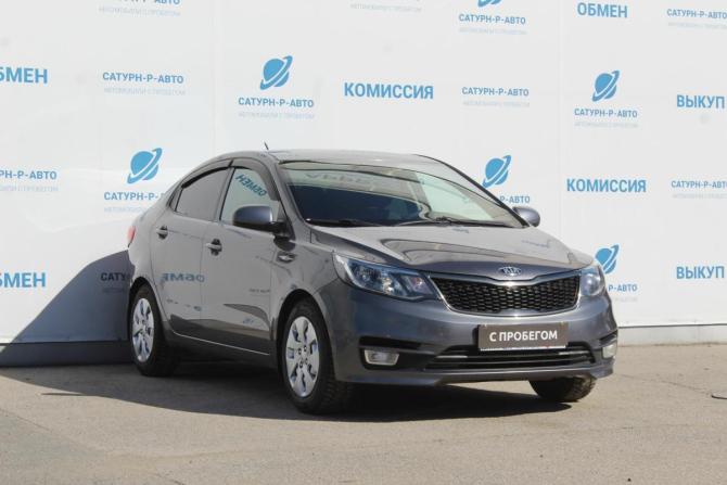Kia Rio III Рестайлинг с пробегом 2017 года, цена 1 100 000 рублей, 119000 км, седан, Автокод Объявления
