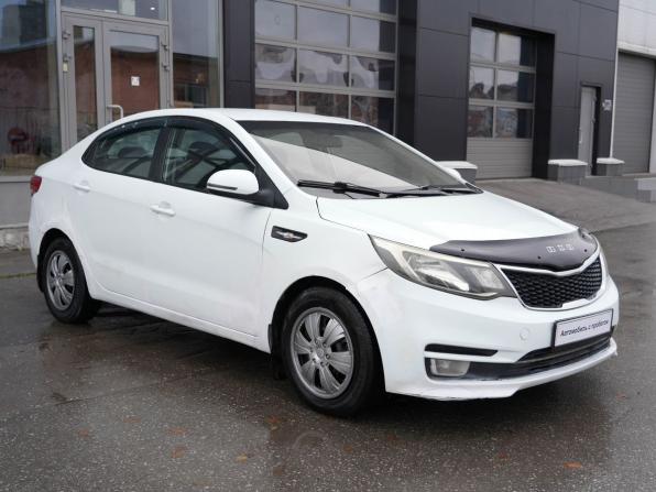 Kia Rio III Рестайлинг с пробегом 2017 года, цена 565 000 рублей, 180042 км, седан, Автокод Объявления