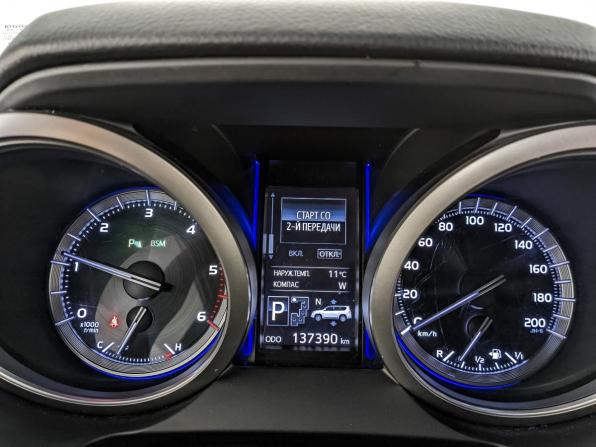 Toyota Land Cruiser Prado 150 Series Рестайлинг 1 с пробегом 2016 года, цена 3 995 000 рублей, 137221 км, внедорожник, Автокод Объявления