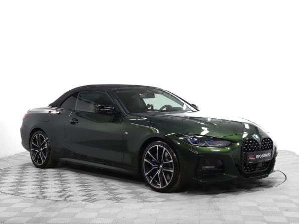 BMW 4 серии G22 G23 G26 с пробегом 2021 года, цена 6 333 000 рублей, 4463 км, кабриолет, Автокод Объявления