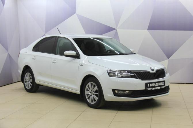 Skoda Rapid I Рестайлинг с пробегом 2019 года, цена 1 198 800 рублей, 159031 км, лифтбек, Автокод Объявления