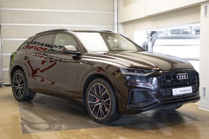 Audi Q8 I (4M) с пробегом 2021 года, цена 7 400 000 рублей, 71640 км, внедорожник, Автокод Объявления