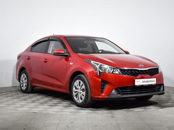 Kia Rio IV Рестайлинг с пробегом 2020 года, цена 1 680 000 рублей, 72000 км, седан, Автокод Объявления