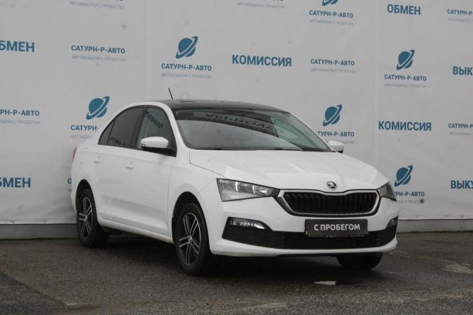 Skoda Rapid II с пробегом 2020 года, цена 1 540 000 рублей, 89000 км, лифтбек, Автокод Объявления