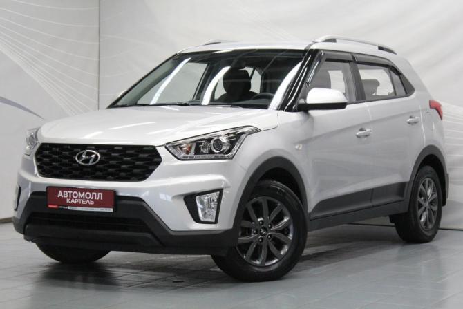 Hyundai Creta I Рестайлинг с пробегом 2021 года, цена 2 099 000 рублей, 40821 км, внедорожник, Автокод Объявления