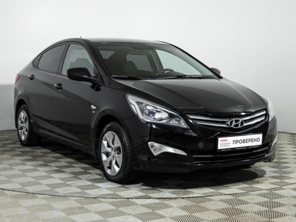 Hyundai Solaris I Рестайлинг с пробегом 2015 года, цена 1 049 585 рублей, 100700 км, седан, Автокод Объявления