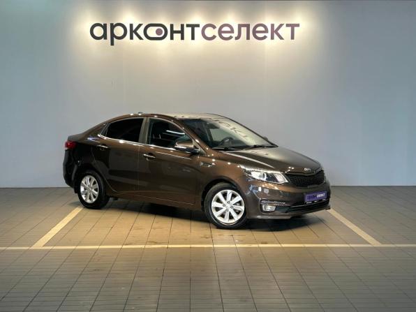 Kia Rio III Рестайлинг с пробегом 2017 года, цена 1 163 000 рублей, 141386 км, седан, Автокод Объявления