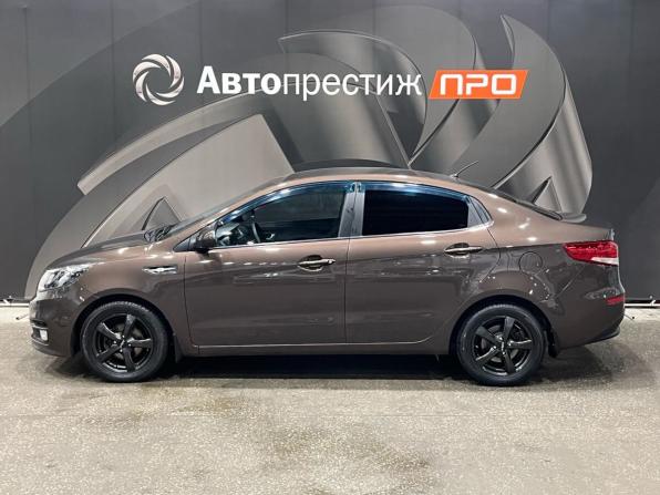 Kia Rio III Рестайлинг с пробегом 2016 года, цена 1 040 000 рублей, 109421 км, седан, Автокод Объявления