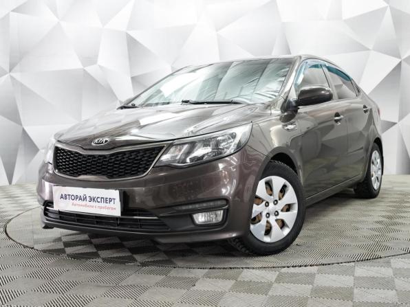 Kia Rio III Рестайлинг с пробегом 2016 года, цена 898 000 рублей, 127555 км, седан, Автокод Объявления